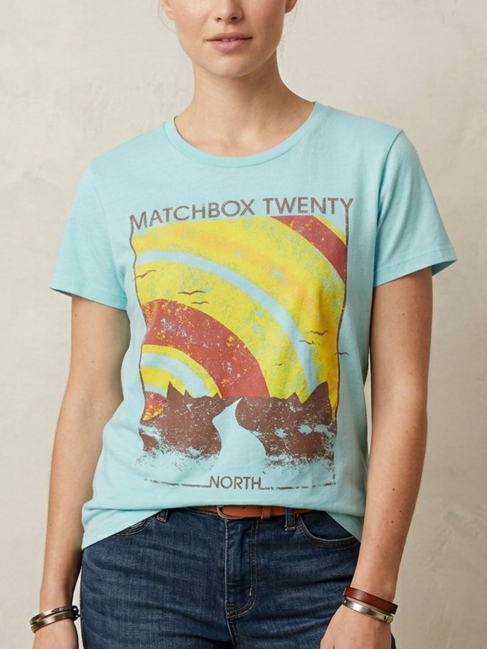 Matchbox Twenty North Graphic Album Concert T-Shirt, Size Large
